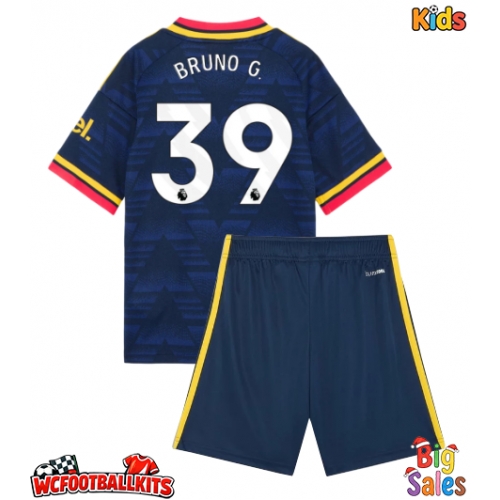 Arsenal Bruno Guimaraes #39 Replica Away Stadium Kit for Kids 2026-27 Short Sleeve (+ pants)